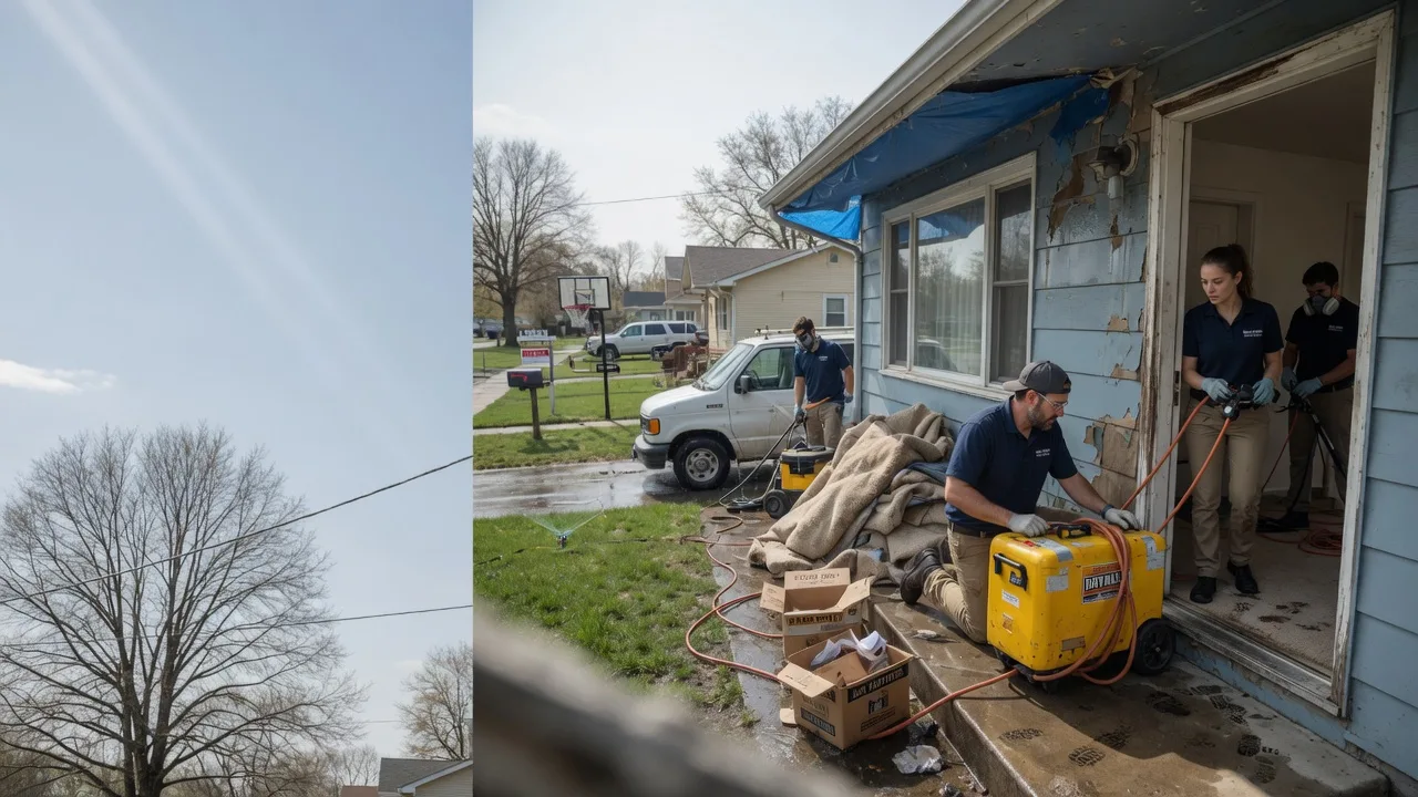 Basement Flood Cleanup in Wheaton, MO near me
